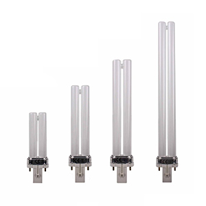 Philips PL-S 2 broches et Osram Dulux S